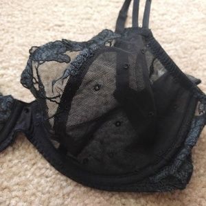 Marie Jo Black Bra 34D